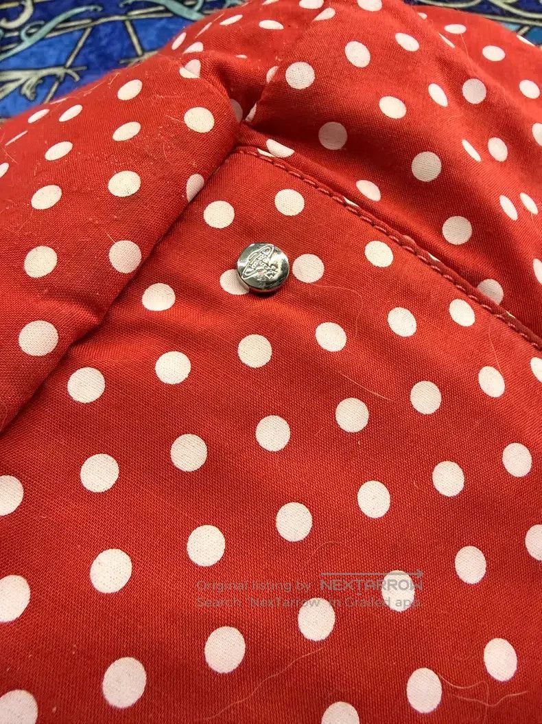 Vivienne Westwood Vivienne Westwood size os Red Polka Dot Vintage Bear Handba Size ONE SIZE - 4 Thumbnail