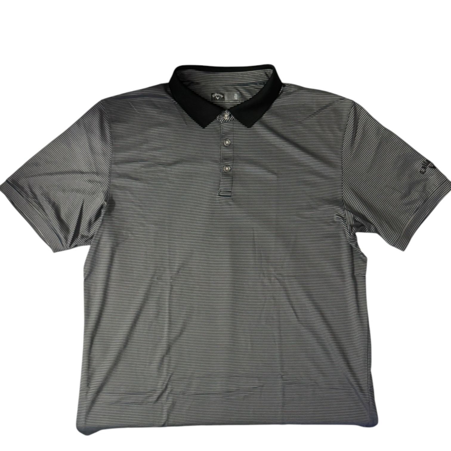 Other Calloway Breathable Golf Polo Shirt Blue White Striped XL Size US XL / EU 56 / 4 - 1 Thumbnail