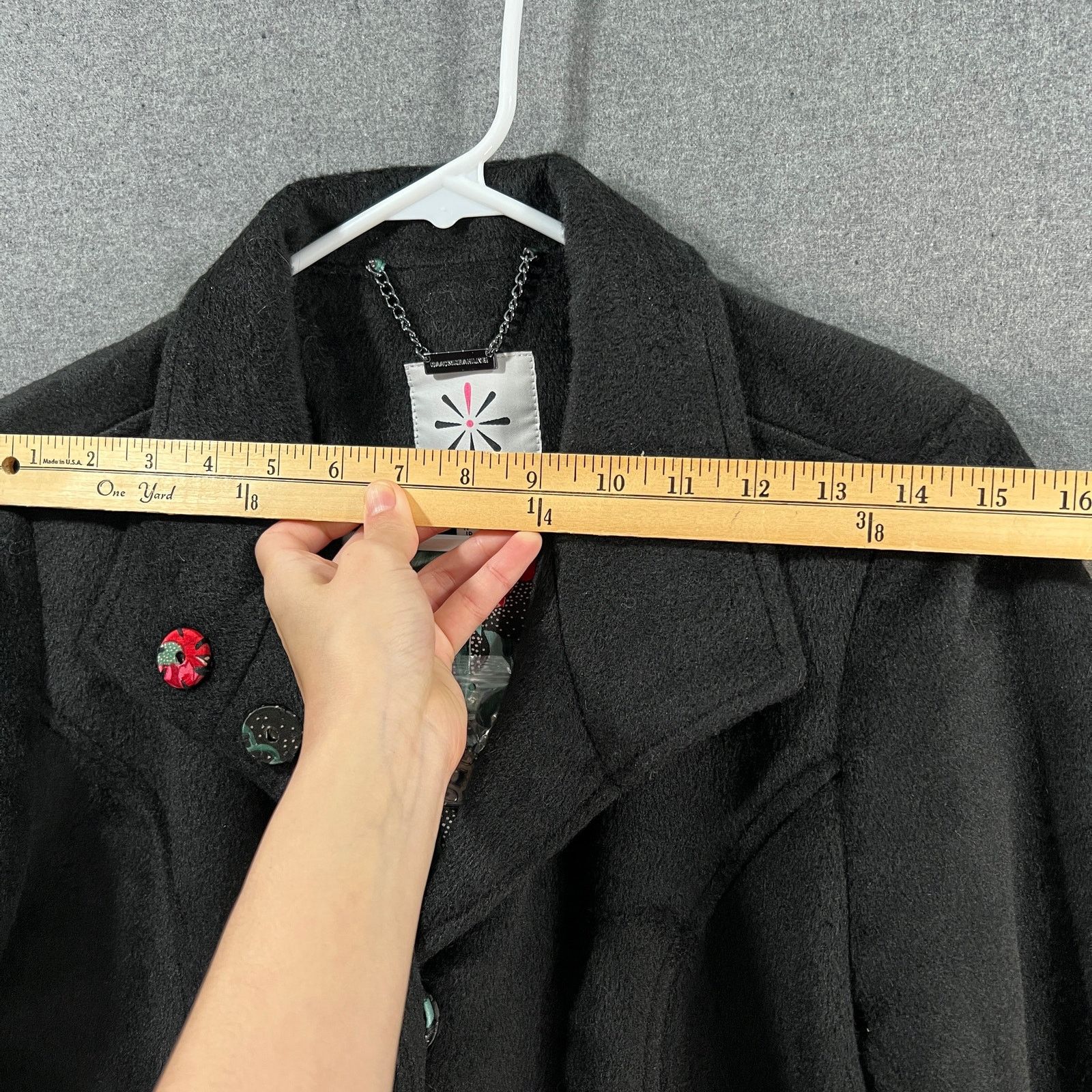 Other Isaac Mizrahi LIVE! Faux Alpaca Coat with Stand Size S / US 4 / IT 40 - 4 Thumbnail