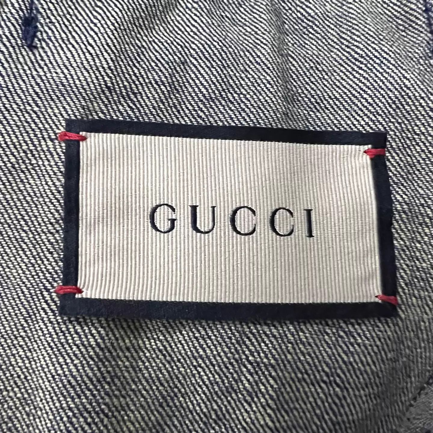Gucci GUCCI GG Monogram All Over Print Denim Jacket 52 98 New Size US L / EU 52-54 / 3 - 4 Thumbnail