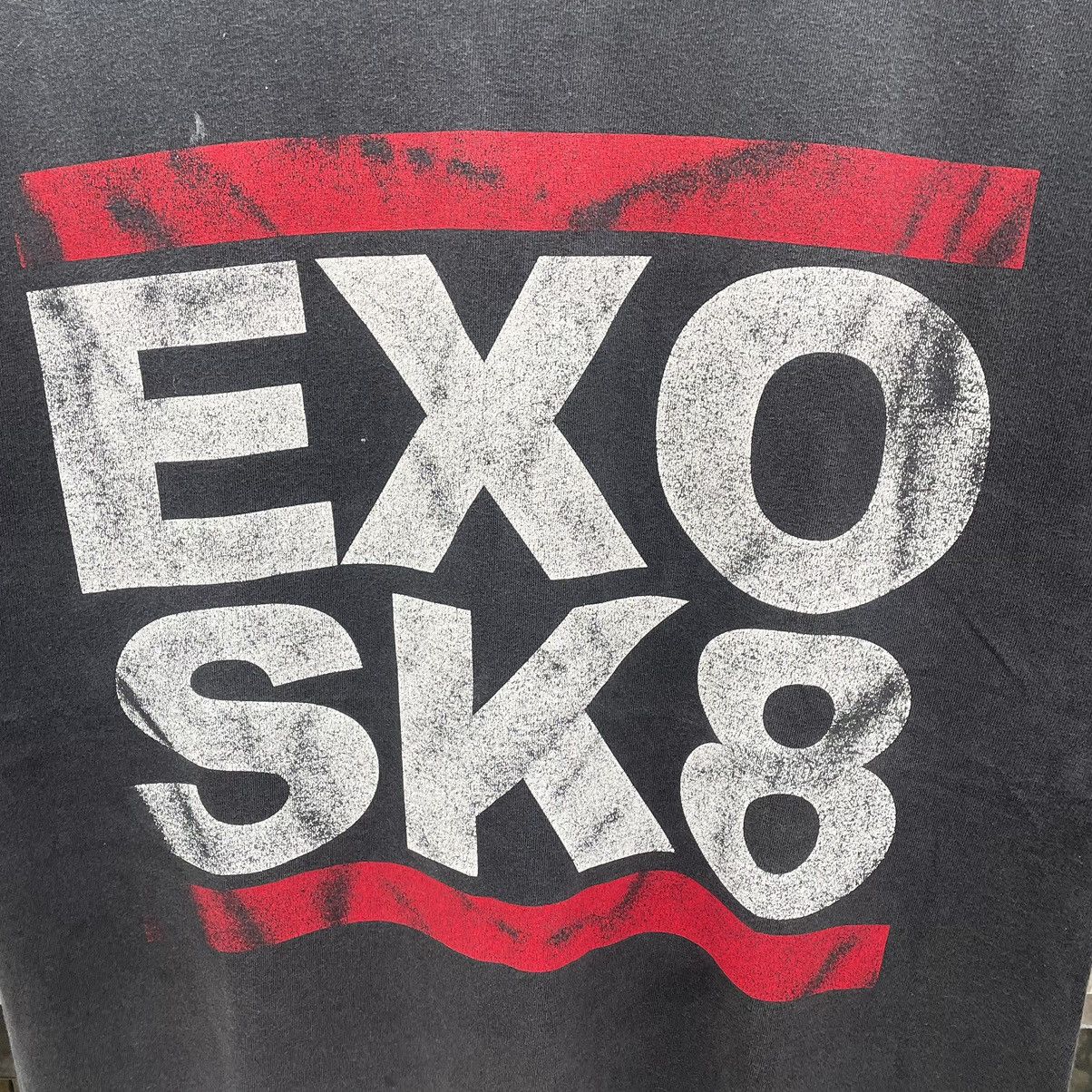 Vintage 🔥🔥Vintage EXO Big Box Logo Spellout Skateboard Tee Size US L / EU 52-54 / 3 - 4 Thumbnail