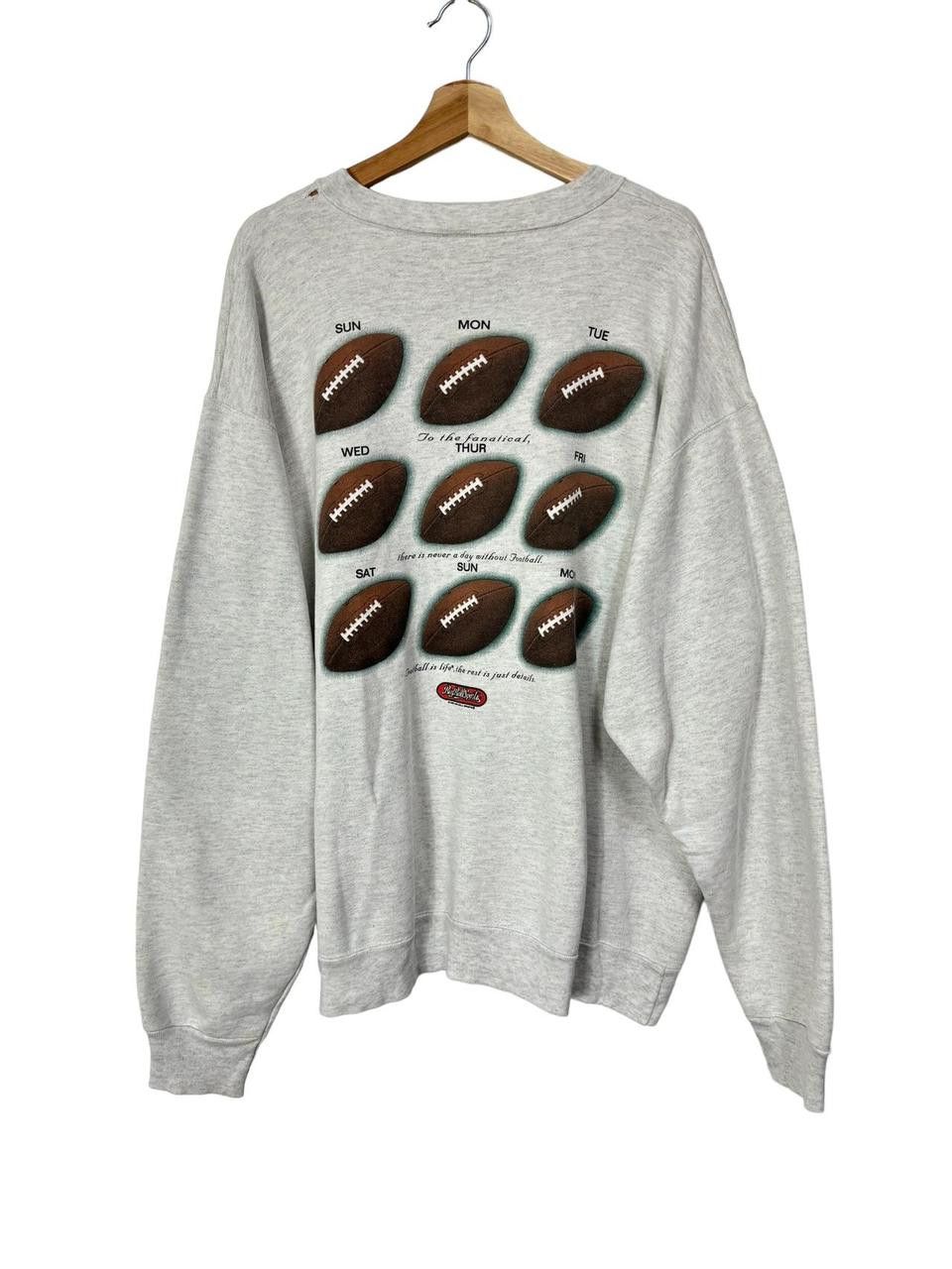 Vintage Vintage Fanatical Football sweatshirt size: 2XL Size US XXL / EU 58 / 5 - 1 Thumbnail