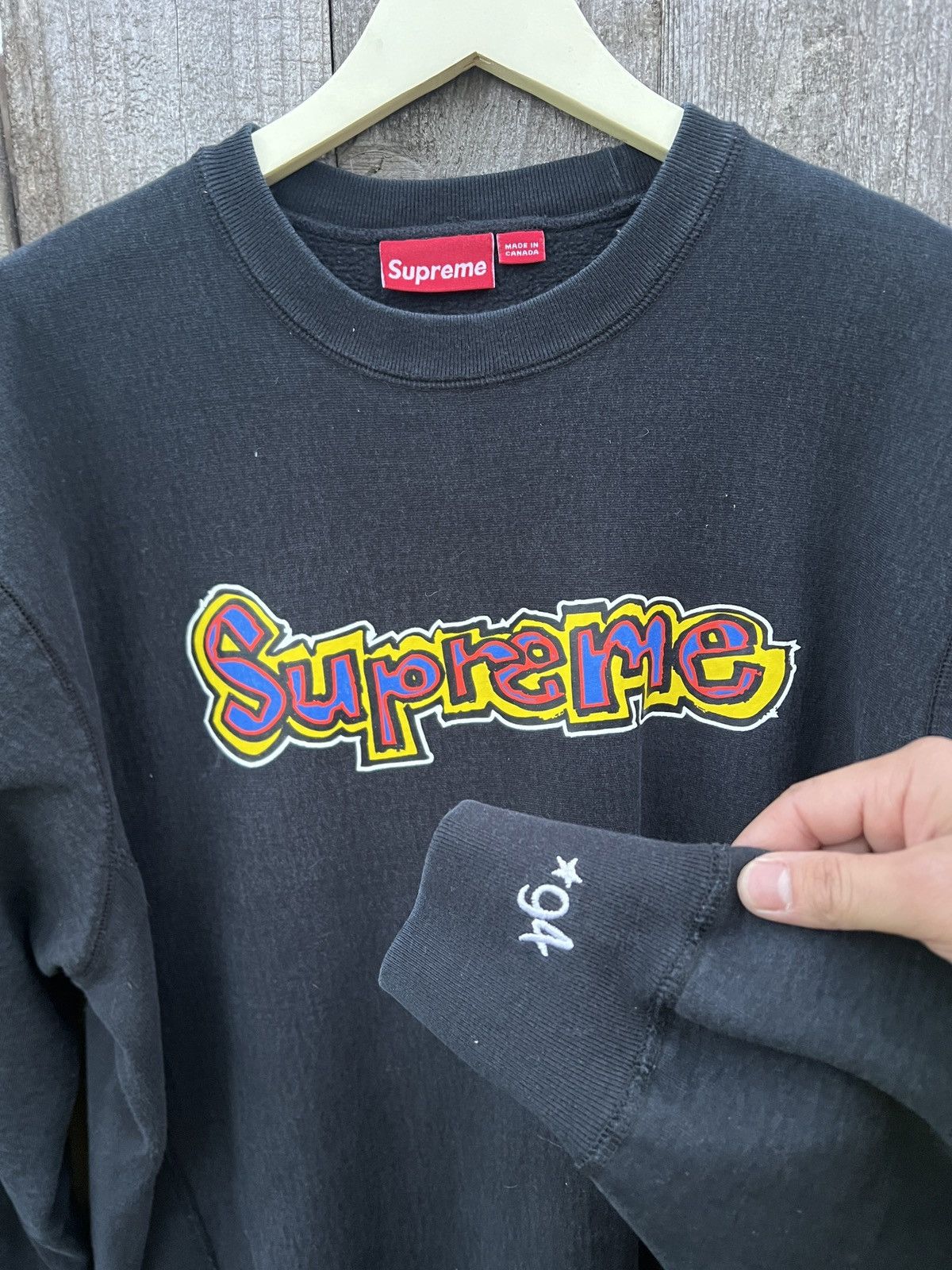 Supreme RARE Supreme X Mark Gonzales Crewneck SS07 Size US XL / EU 56 / 4 - 5 Thumbnail