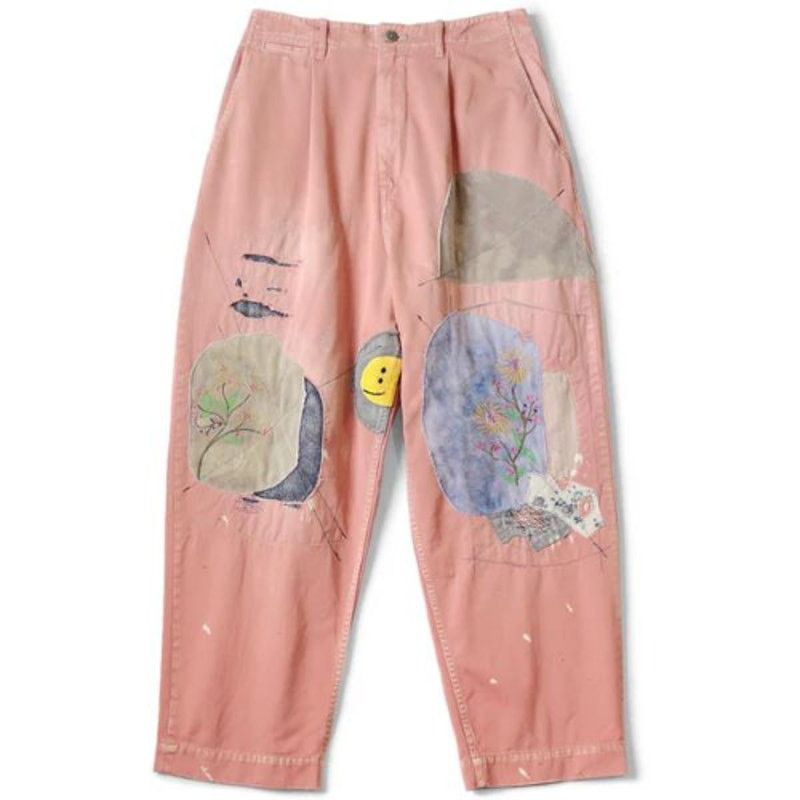 Kapital Kapital Katsuragi High Waist Nime Pants (Gypsy Patch Remake) Size US 32 / EU 48 - 1 Thumbnail