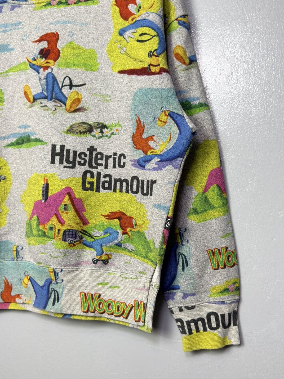 Hysteric Glamour Hysteric Glamour Woody Woodpecker Sweatshirt Size US M / EU 48-50 / 2 - 3 Thumbnail