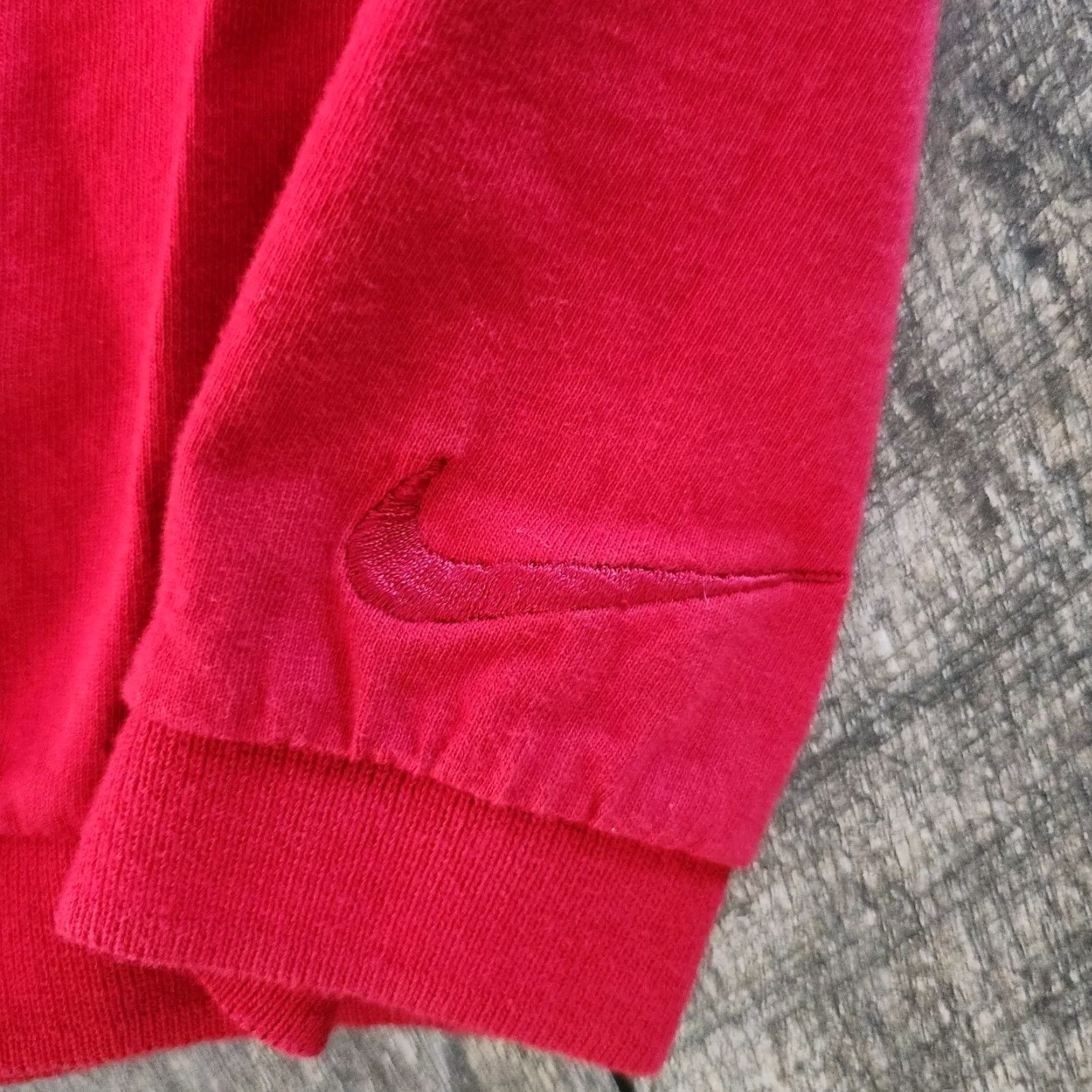 Nike Nike Polo Shirt Men XL Red Golf Vintage 90s Polo Shirt Nike Logo Classic Sports Short Sleeve Collared Pullover Polyester Blend Regular Fit Shrug? Size US XL / EU 56 / 4 - 4 Thumbnail