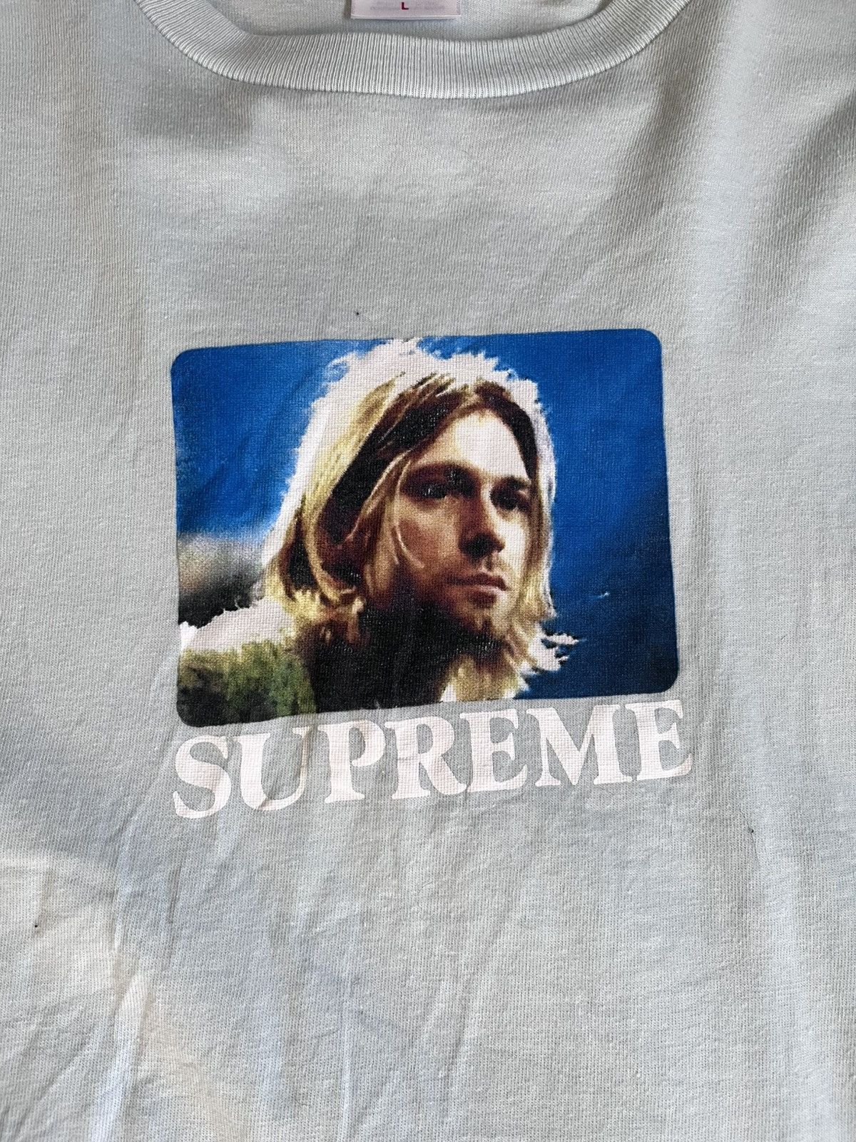 Supreme Supreme x Kurt cobain T-shirt Size US L / EU 52-54 / 3 - 2 Thumbnail