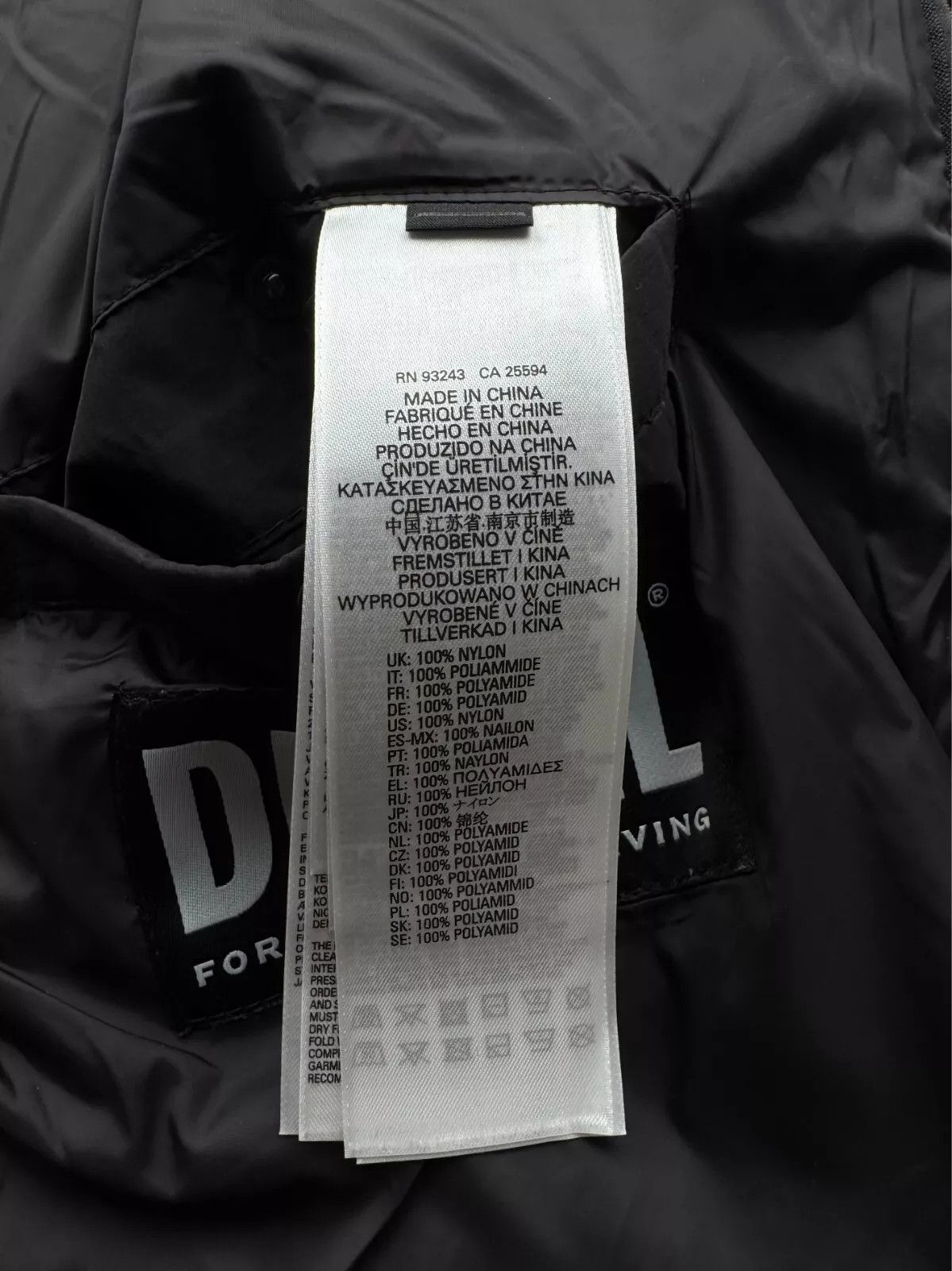 Diesel Diesel Winter Down Parka (V171)(D10) Size US L / EU 52-54 / 3 - 9 Thumbnail