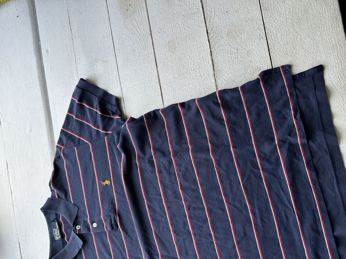 Polo Ralph Lauren × Ralph Lauren 🚨Polo Ralph Lauren #3 Striped Polo T-shirt Size US L / EU 52-54 / 3 - 3 Thumbnail