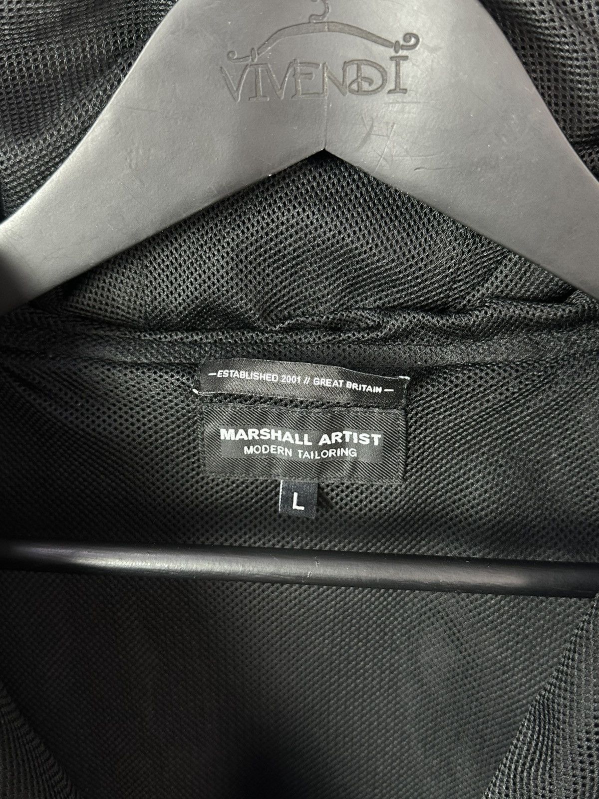 Marshall Artist Marshall Artist Black Nylon Zipper Pockets Hooded Jacket Size US M / EU 48-50 / 2 - 6 Thumbnail