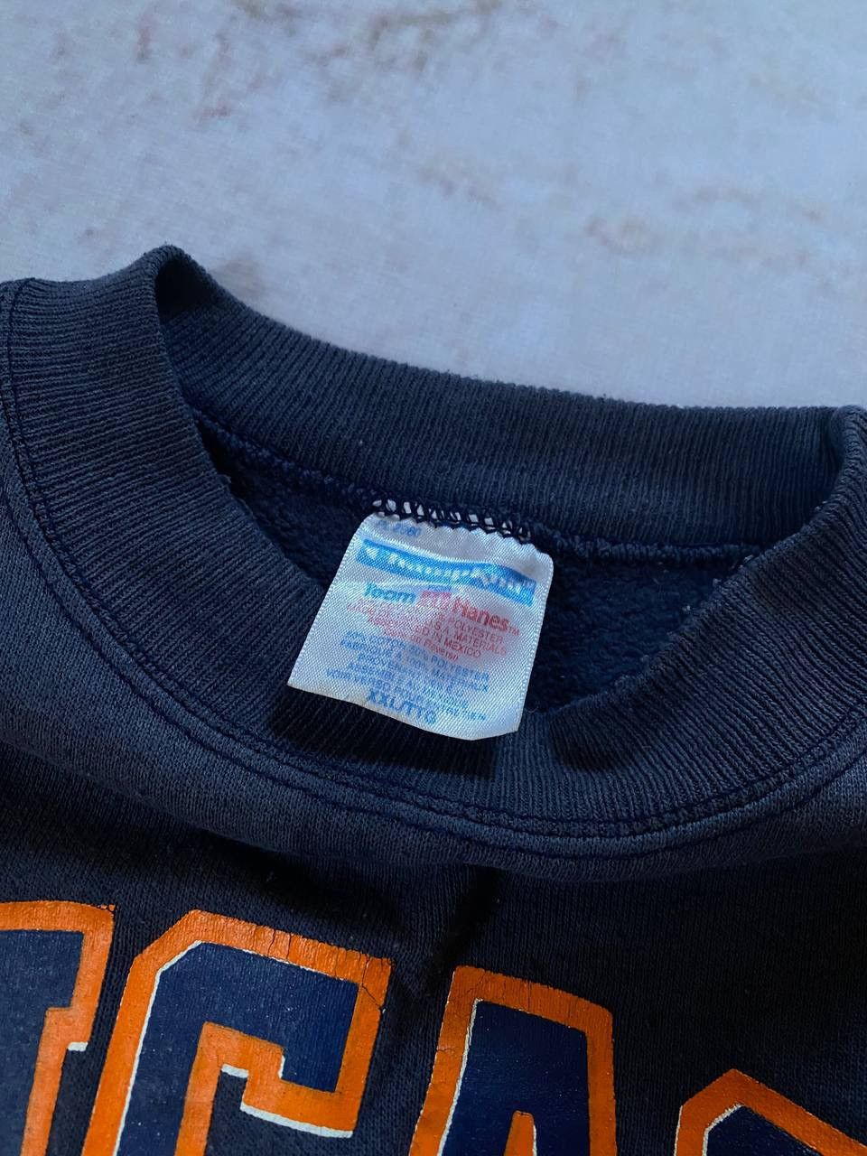 Hanes × NFL × Vintage Vintage 90 NFL Chicago Bears Sweatshirt Size US XL / EU 56 / 4 - 6 Thumbnail