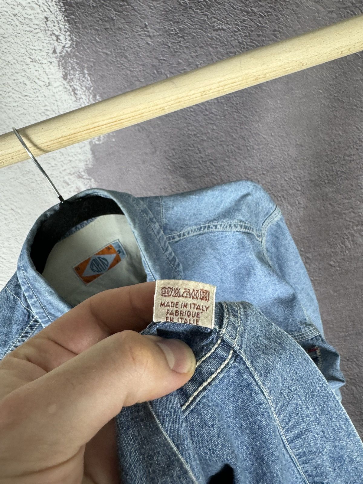 Replay × Vintage Replay cowboy western vintage made in Italy denim shirt Size US M / EU 48-50 / 2 - 10 Thumbnail