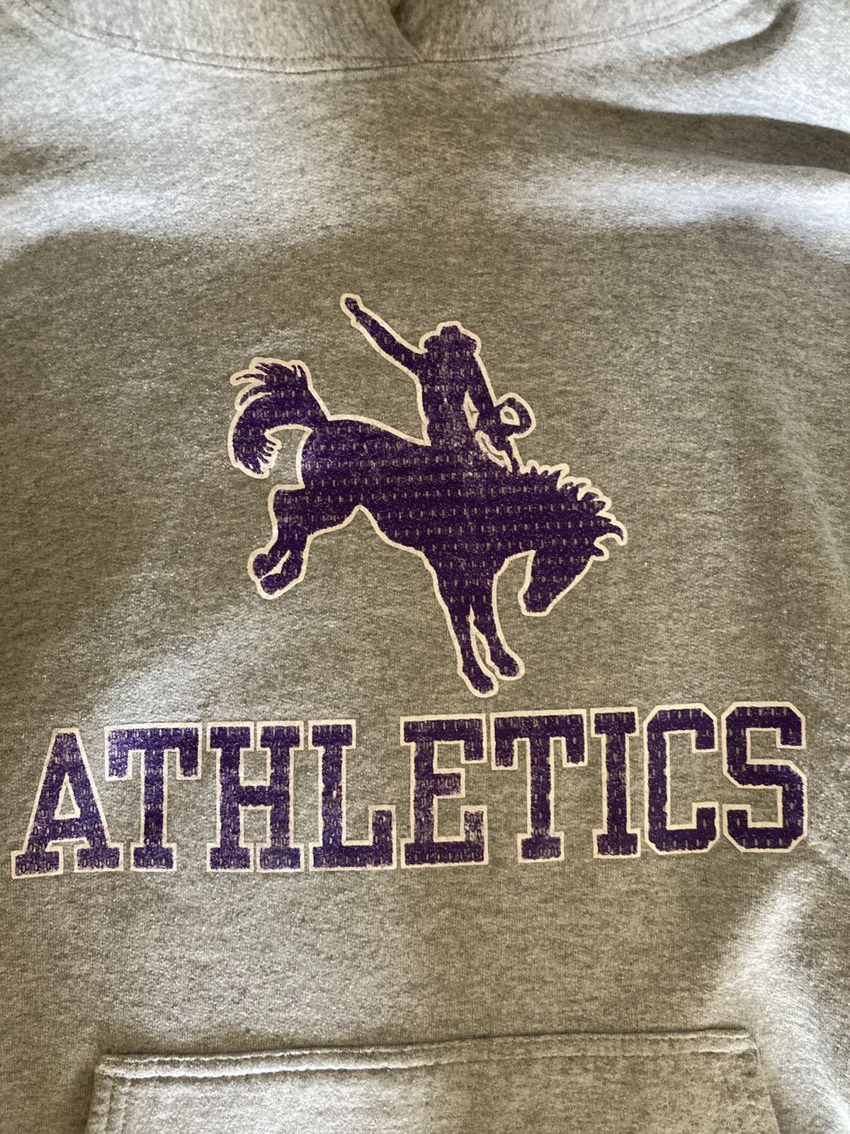 Japanese Brand × Vintage cropped vintage athletics hoodie Size US L / EU 52-54 / 3 - 2 Thumbnail