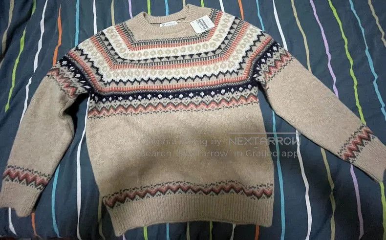 Brunello Cucinelli Brunello Cucinelli Fair Isle Jumper. Size US M / EU 48-50 / 2 - 7 Thumbnail