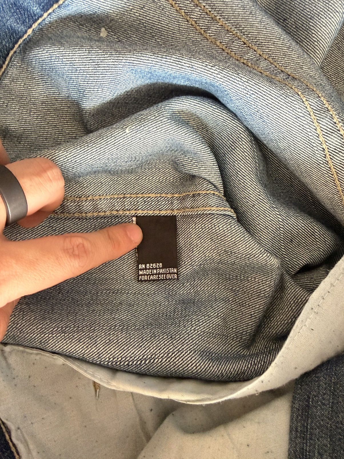 Southpole Vintage Southpole Biker Denim Jacket Size US XXL / EU 58 / 5 - 7 Thumbnail