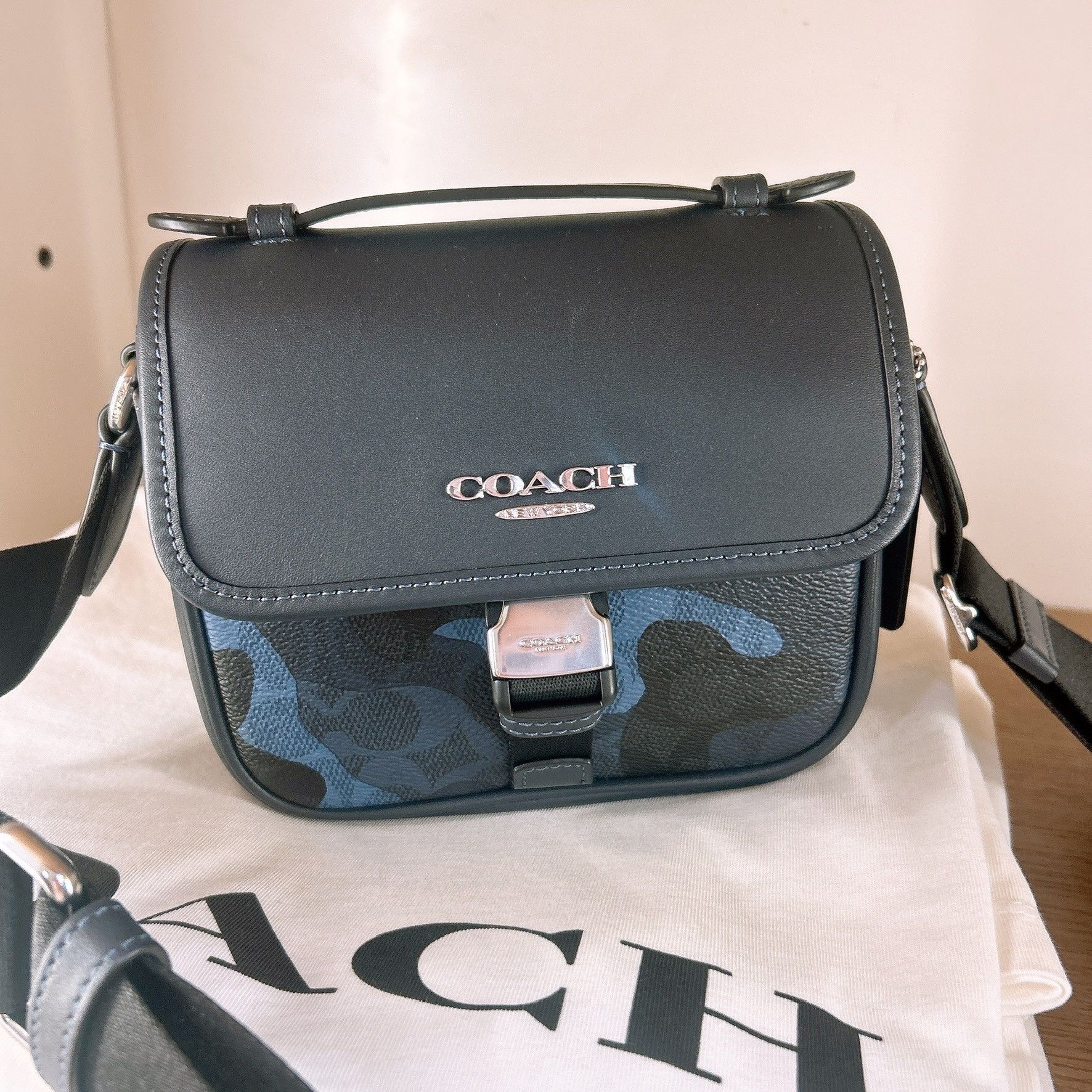 Coach Racer Crossbody Bag In Signature Camo Print CDC15 Size ONE SIZE - 2 Thumbnail