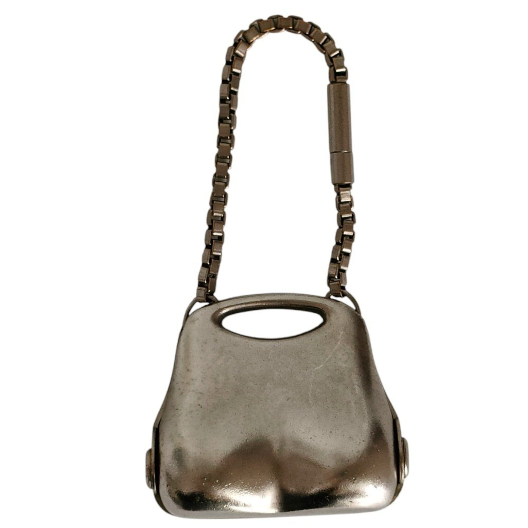 Chanel CHANEL Metal Hip Bag Motif Accessory Charm, Silver Color, Women's Size ONE SIZE - 1 Thumbnail