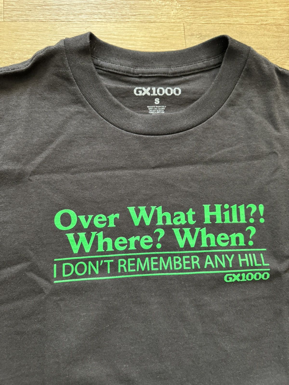 GX1000 GX1000 Over What Hill, Where?! Tee (Black/S) Size US S / EU 44-46 / 1 - 11 Thumbnail