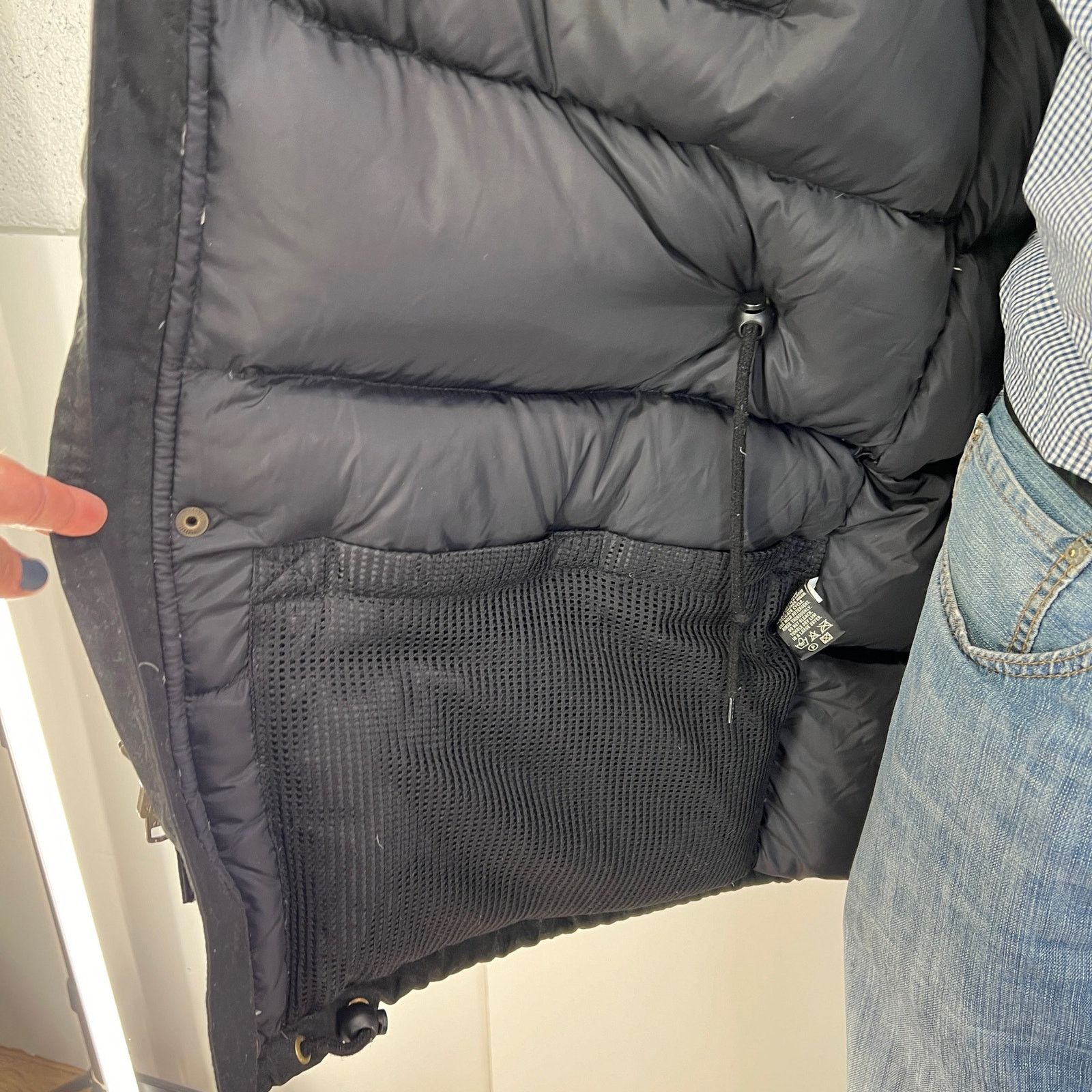 Eddie Bauer Eddie Bauer Down Coat Men's Tall Black Puffer Size US L / EU 52-54 / 3 - 12 Thumbnail