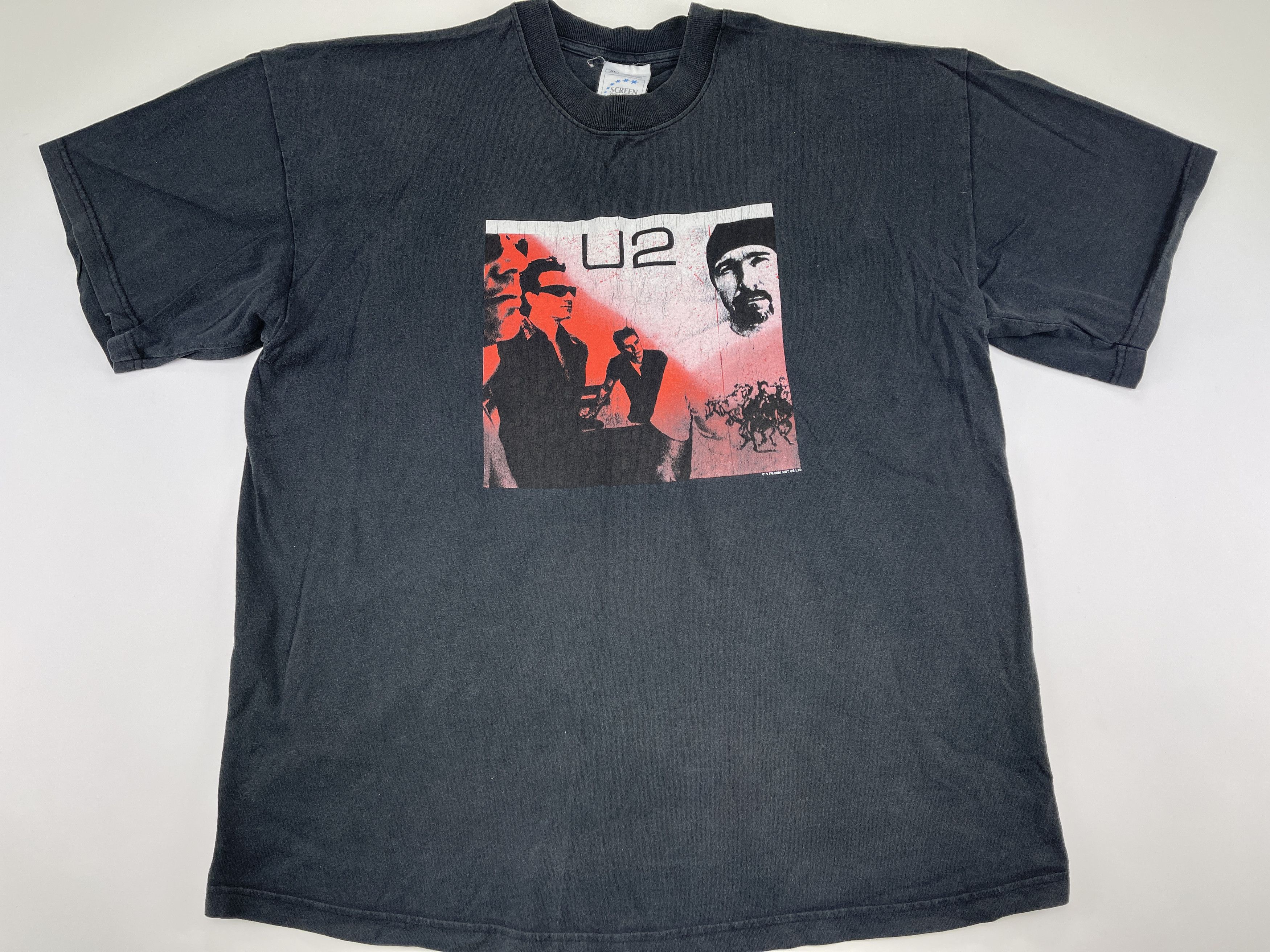 Band Tees Vintage U2 The Goal Is Elevation t-shirt, 2001, 90s Rock XL Size US XL / EU 56 / 4 - 1 Thumbnail