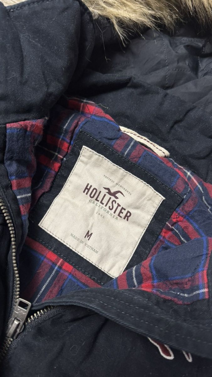 Japanese Brand Hollister Y2K Faux Fur Hood Jacket Hysteric Glamour LGB Size M / US 6-8 / IT 42-44 - 6 Thumbnail