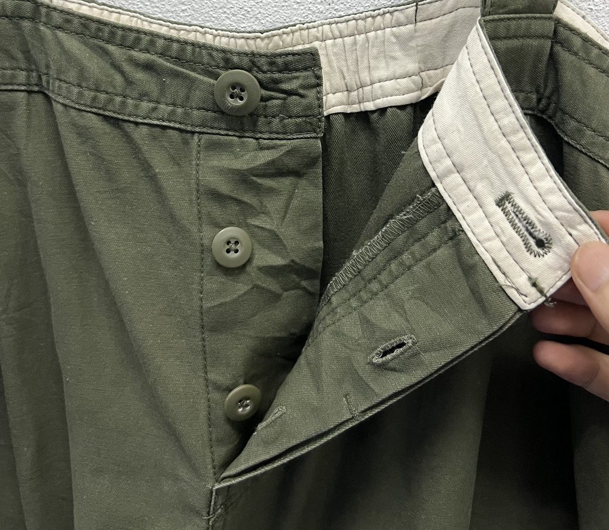 Japanese Brand × Vintage LOGOS DAYS Olive Green Cotton Overalls (LL) Size US 38 / EU 54 - 6 Thumbnail