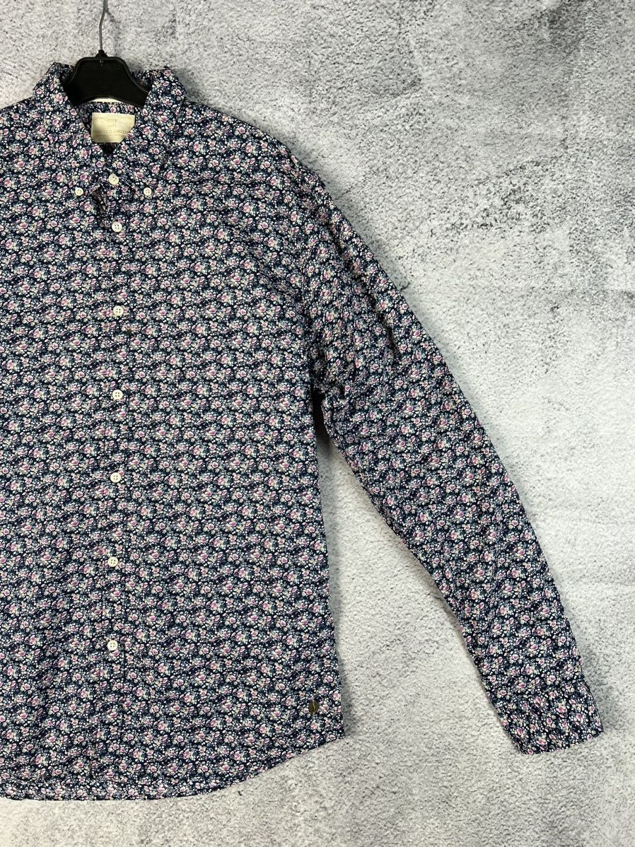 Scotch & Soda Scotch & Soda long sleeve flowers shirt Size US XL / EU 56 / 4 - 3 Thumbnail