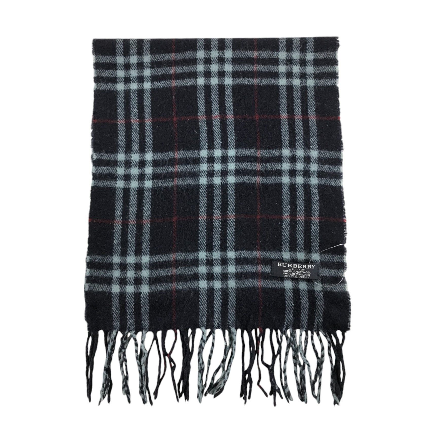Burberry × Vintage Burberry Scarf / Muffler / Neckwear - WW3088 Size ONE SIZE - 2 Thumbnail
