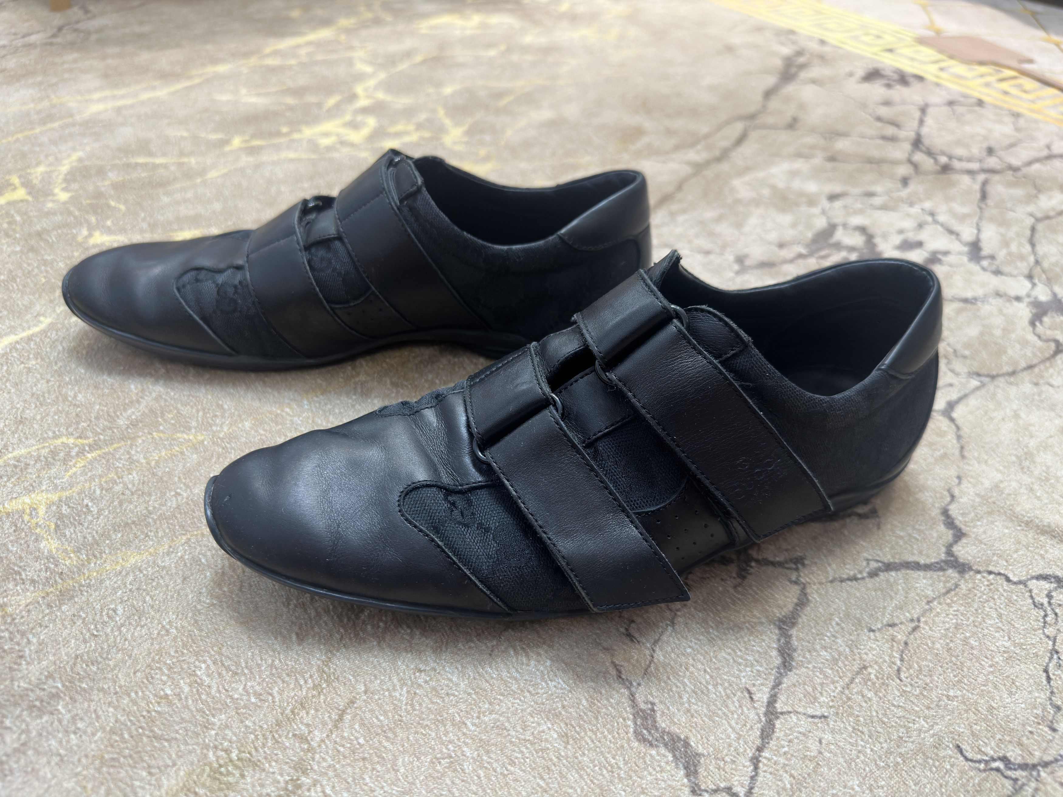 Gucci Gucci sneakers Monogram Leather Casual Shoes Size 41 Eu 7.5 Size US 7.5 / EU 40-41 - 7 Thumbnail