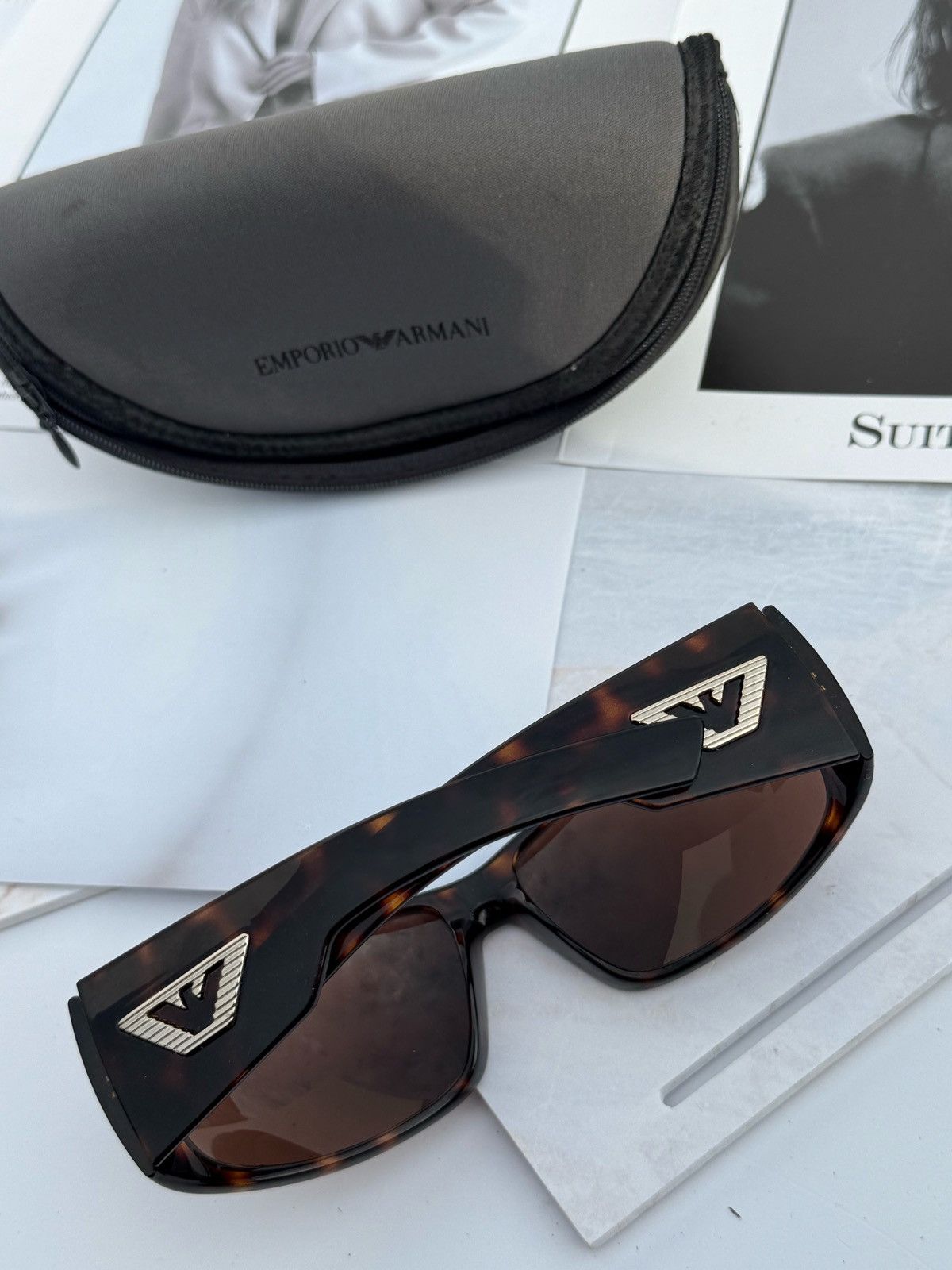 Emporio Armani Emporio Armani sunglasses EA9570S Size ONE SIZE - 5 Thumbnail