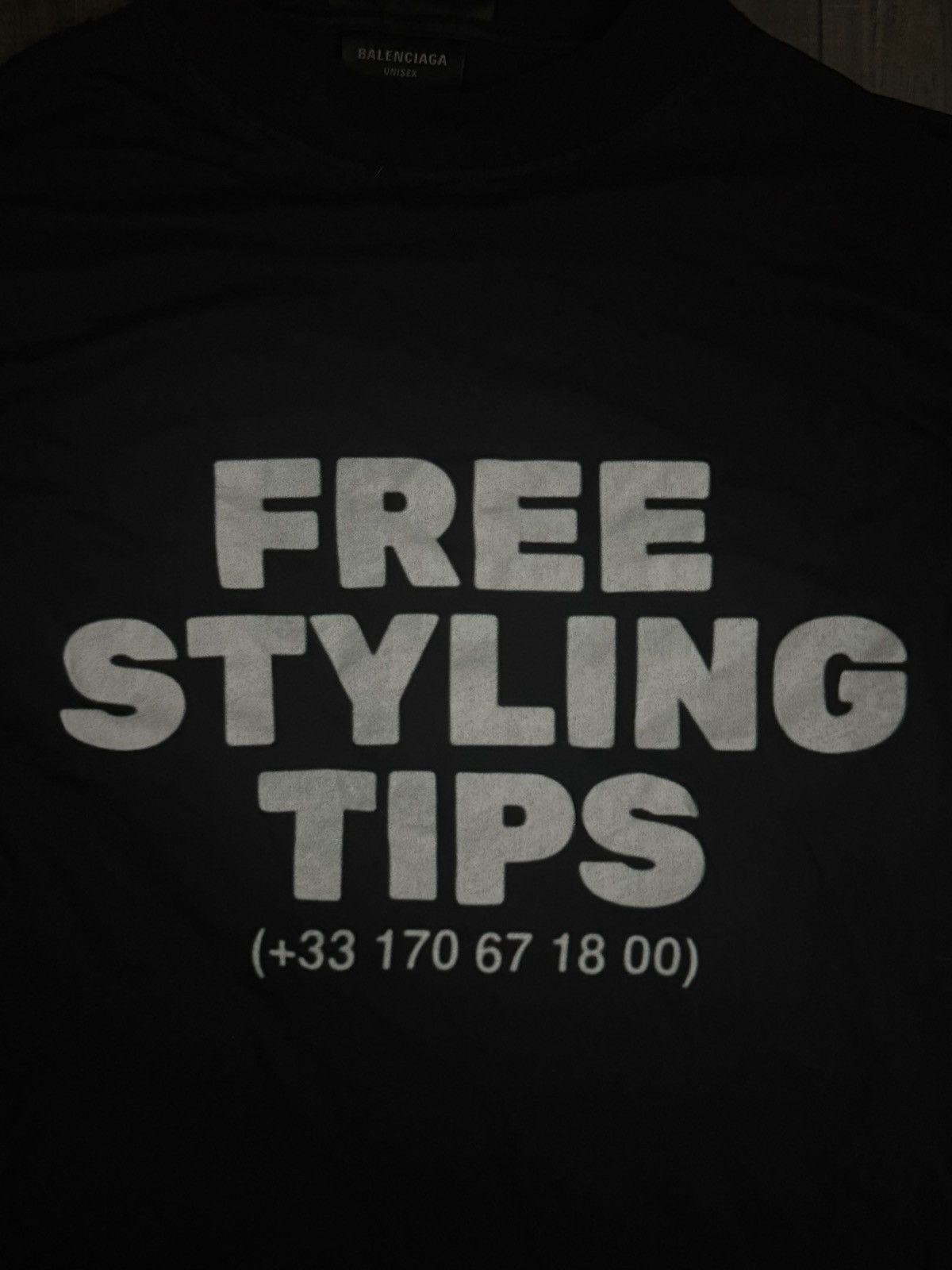Balenciaga Balenciaga Free Styling Tips long sleeve t-shirt Size US S / EU 44-46 / 1 - 3 Thumbnail