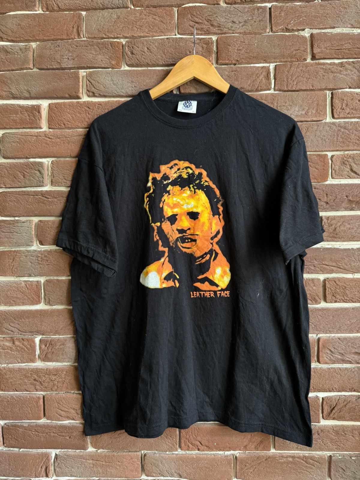 Vintage Vintage 00s Leather Face Texas Chainsaw Massacre Movie Ter Size US XL / EU 56 / 4 - 1 Thumbnail