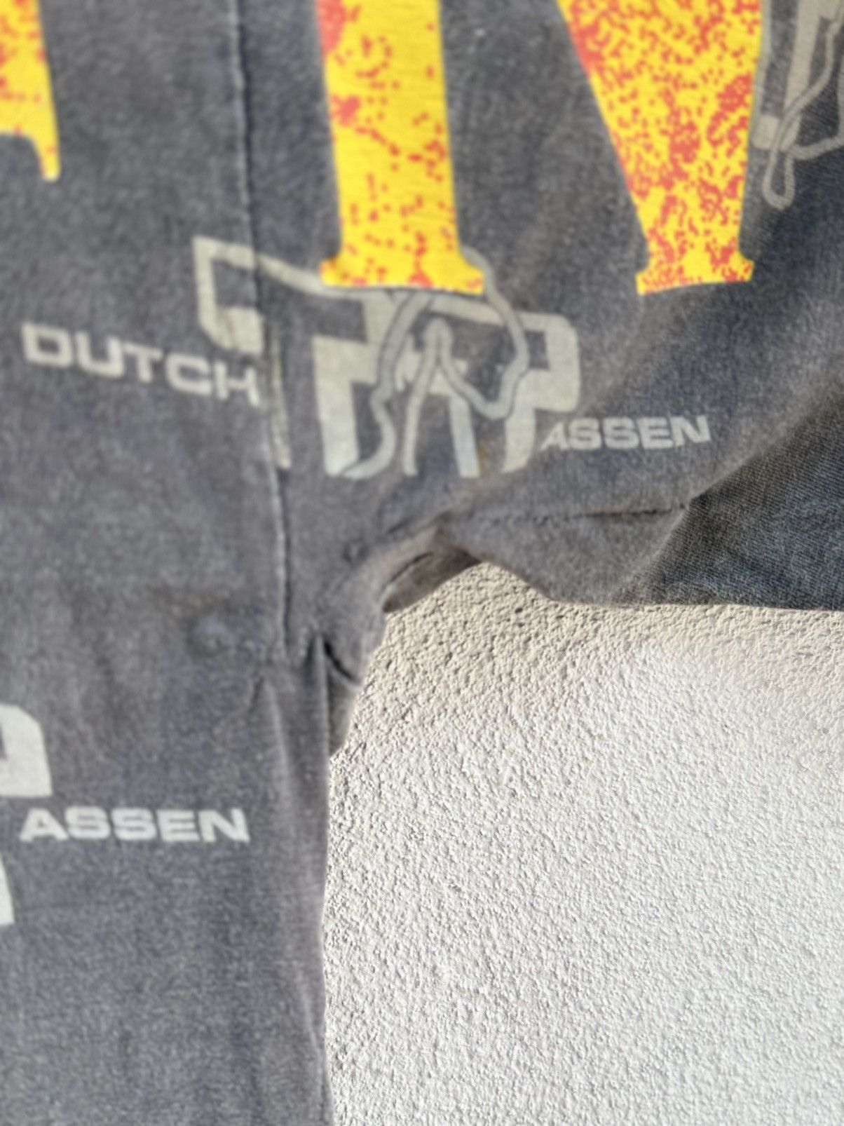 Marlboro Thrashed Vintage 90s Ovp TT Assen World Champion Rossi Arai Size US XL / EU 56 / 4 - 15 Thumbnail