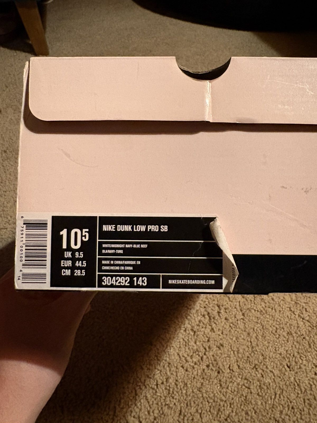 Nike SB Nike SB dunk low “Blue Avenger” Size US 10.5 / EU 43-44 - 9 Thumbnail