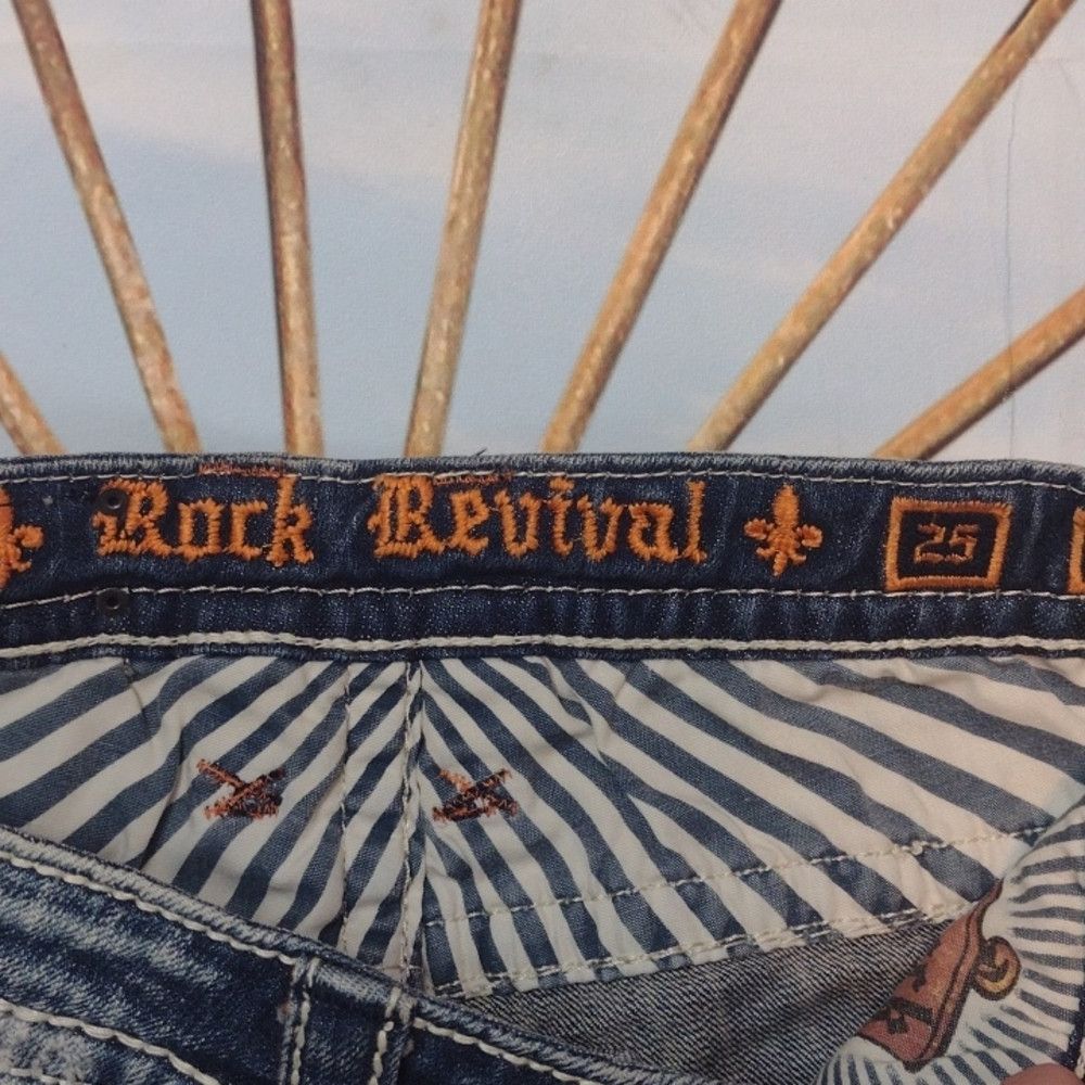 Rock Revival ROCK revival Lydia easy shorts size 25 Size 25" / US 0 / IT 36 - 4 Thumbnail