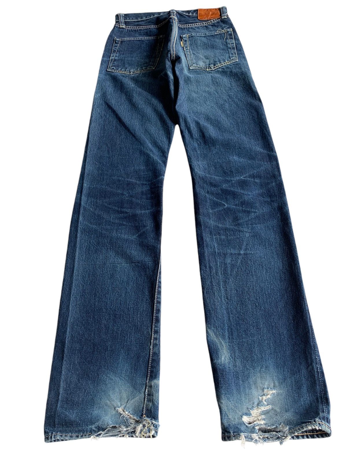 If Six Was Nine × Japanese Brand Unknown Japanese Brand Button fly Mudwash Selvedge Denim Size US 28 / EU 44 - 4 Thumbnail