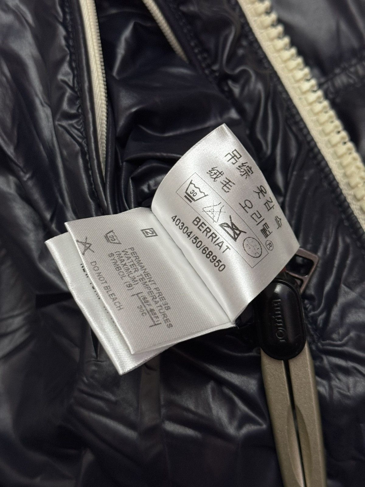 Moncler BERRIAT Biker jacket Size US XXL / EU 58 / 5 - 23 Thumbnail