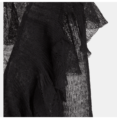 o1bcso1str0524 Cardigan in Black