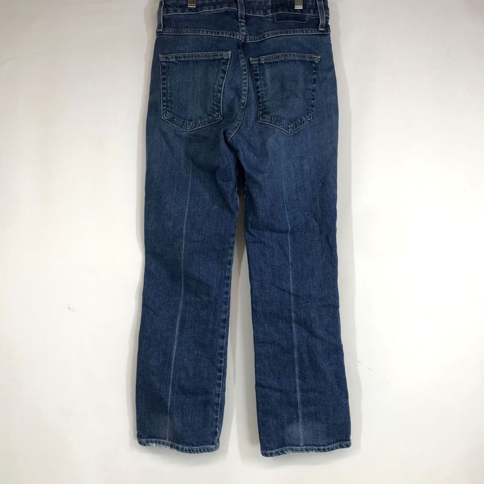 AMO AMO Womens 26 Blue Denim Bella 5 Pocket Jeans Size 26" / US 2 / IT 38 - 4 Thumbnail