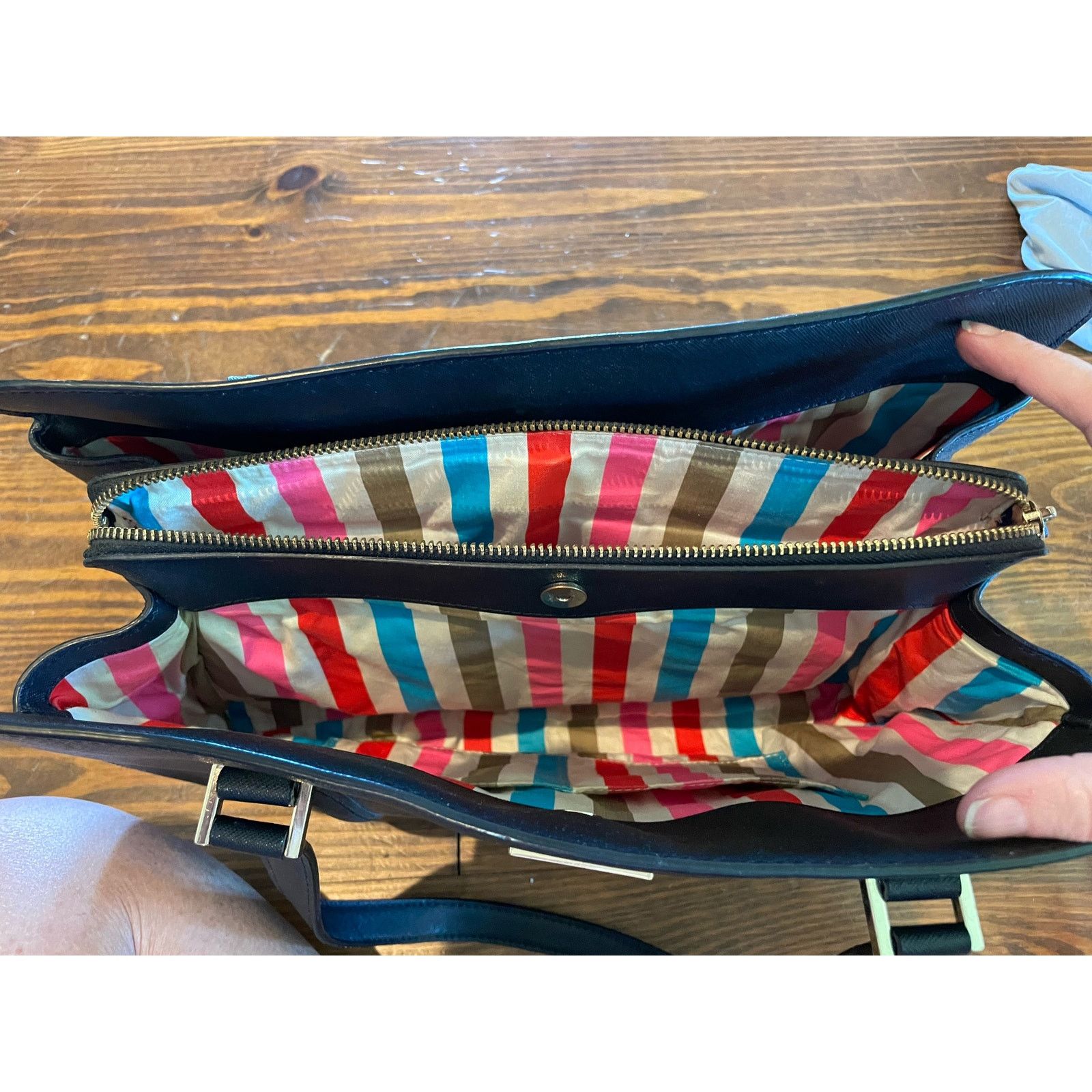 Kate Spade Kate Spade Newbury Lane Miles Saffiano Leather Shoulder Bag Size ONE SIZE - 10 Thumbnail