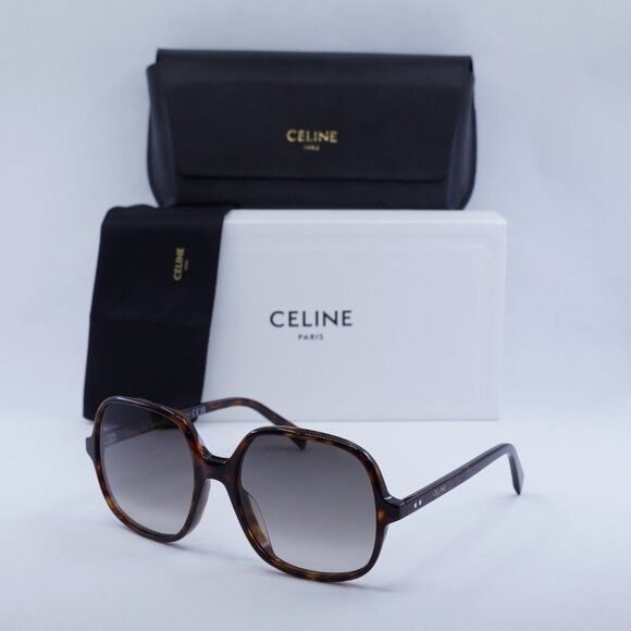 Celine Celine CL40244U 52F Sunglasses Havana Frame - Lowest Price! Size ONE SIZE - 1 Thumbnail