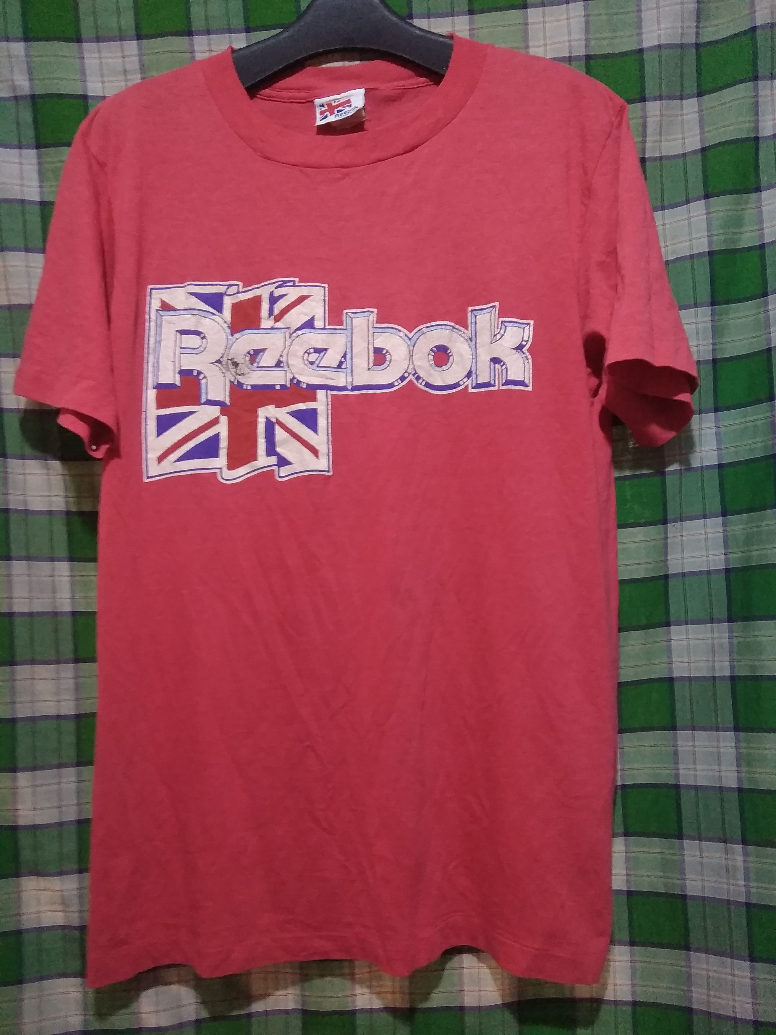 Unsound Rags Vintage 80s Reebok Union Jack flag logo archival clothing Size US L / EU 52-54 / 3 - 1 Thumbnail