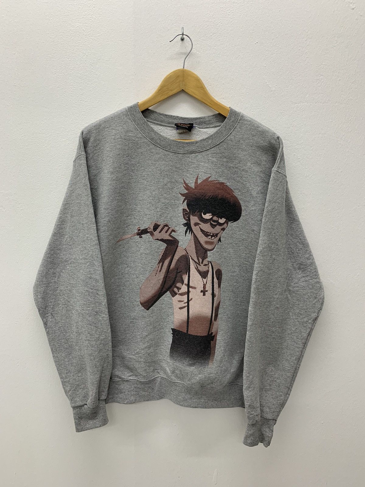 Band Tees Vintage Gorillaz Sweatshirt Size US L / EU 52-54 / 3 - 1 Thumbnail