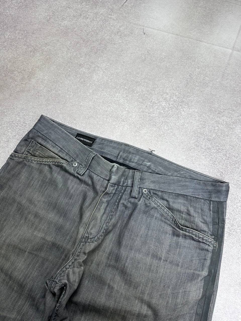 Emporio Armani Vintage Emporio Armani Y2K Baggy Jeans 33 Size US 33 - 6 Thumbnail