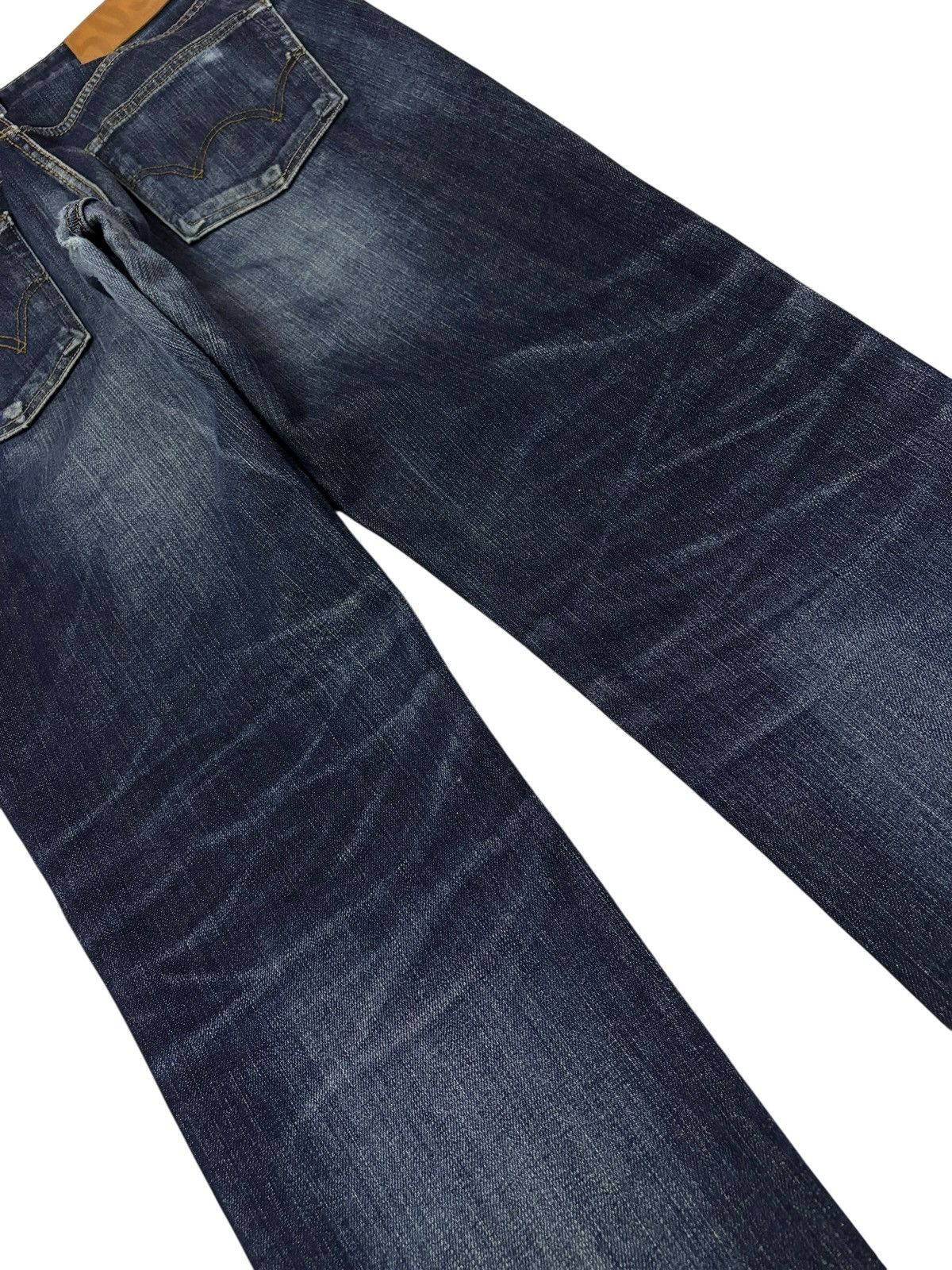 Edwin Vtg Edwin Japan 503 Distressed Jeans Size US 31 - 7 Thumbnail