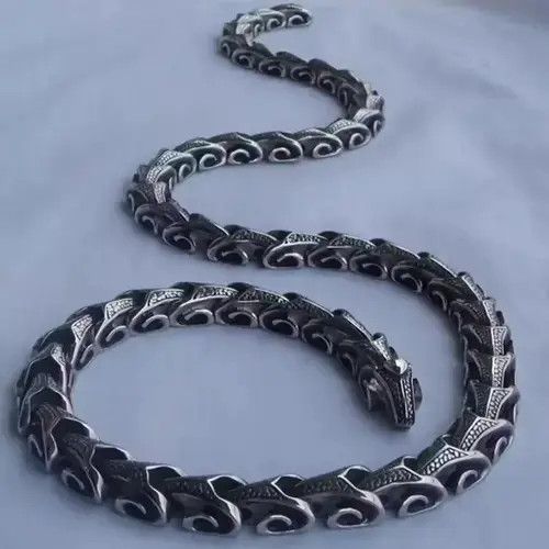 Jewelry 316L stainless steel Dragon Link Bracelet/ Necklace Size ONE SIZE - 1 Thumbnail