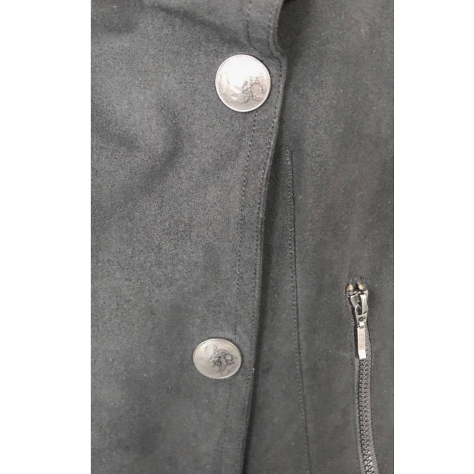 Cop Copine The Cop Copine Draped Suede Like Jacket Size ONE SIZE - 6 Thumbnail