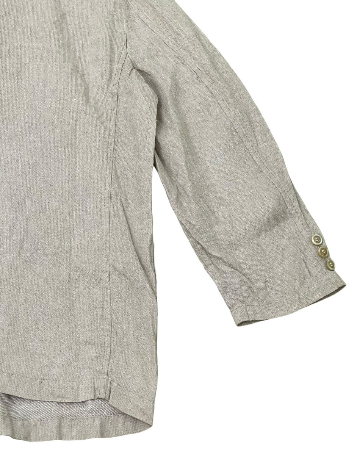Comme des Garcons AD 1997 CDGH 100% Linen Hemp Chore Jacket 6🟩0 Size US M / EU 48-50 / 2 - 14 Thumbnail