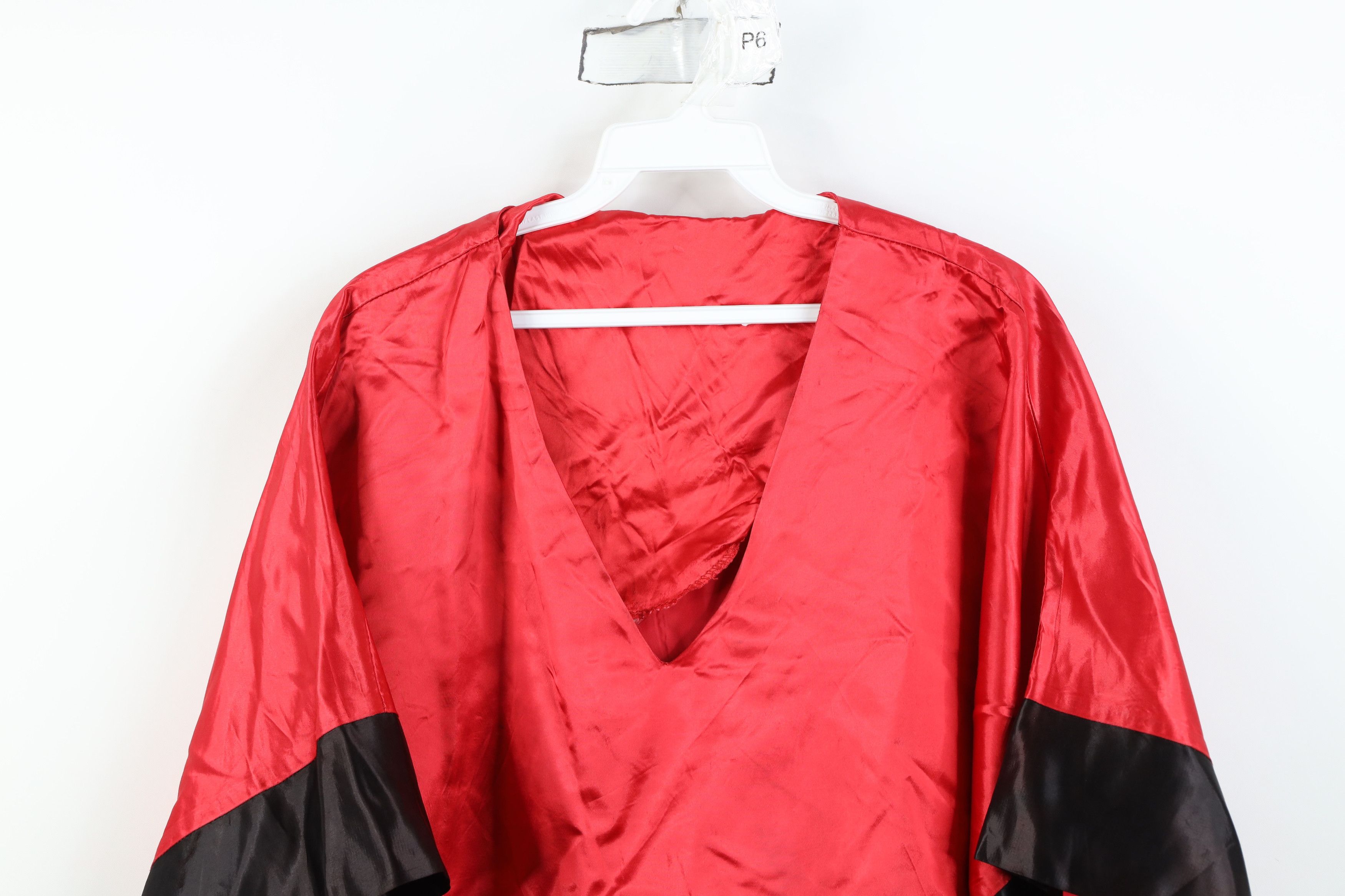 Vintage Vintage 70s Satin Crane Short Sleeve Robe Shirt Japan Asian Size S / US 4 / IT 40 - 2 Thumbnail