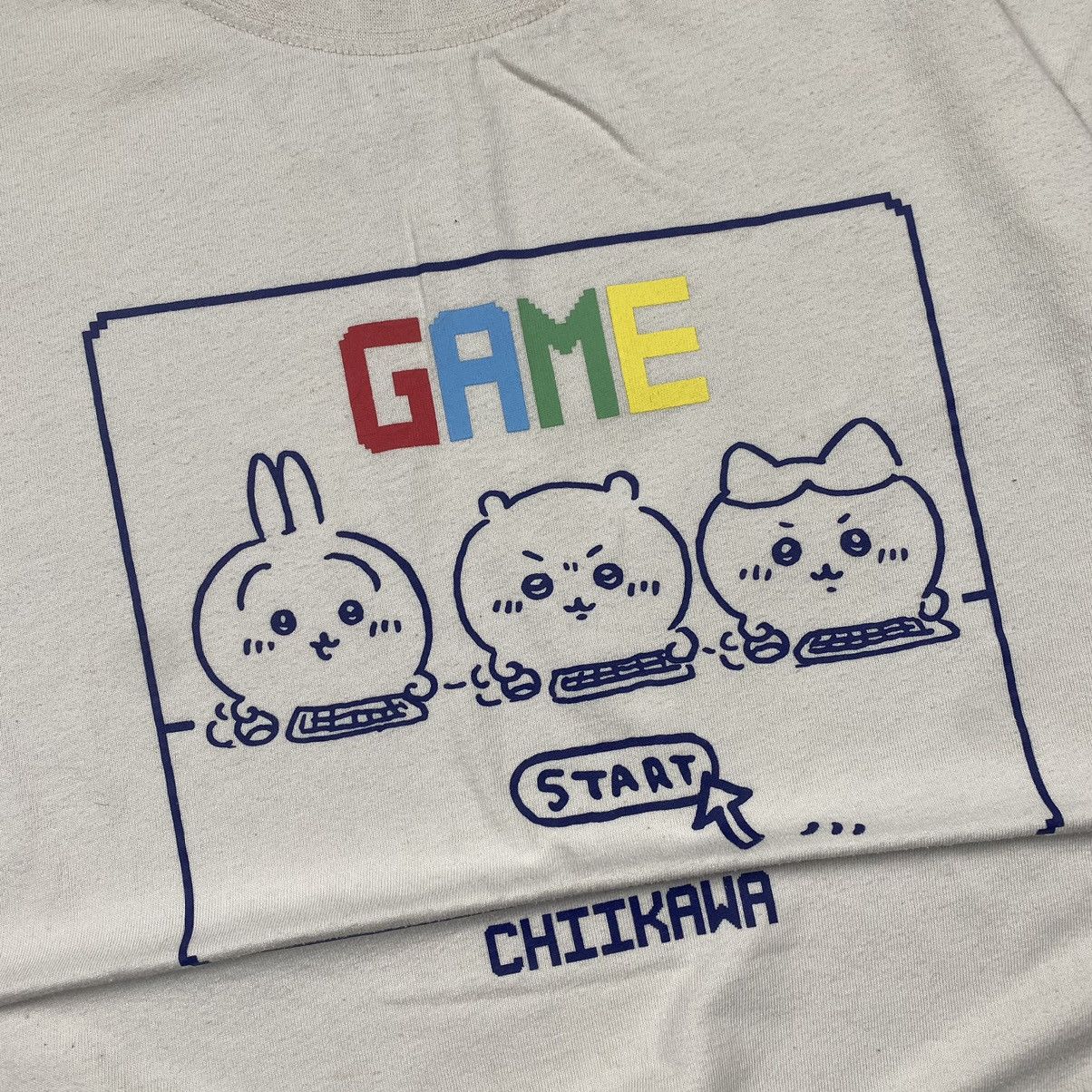 Anime × Japanese Brand Japanese Iconic Cartoon Chiikawa Boxy Tee Size US M / EU 48-50 / 2 - 2 Thumbnail